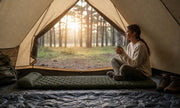 TerraRest™ Inflatable Sleeping Pad — Built-in Foot Pump & Pillow 7