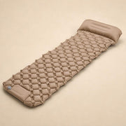 TerraRest™ Inflatable Sleeping Pad — Built-in Foot Pump & Pillow 4