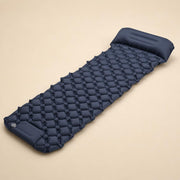 TerraRest™ Inflatable Sleeping Pad — Built-in Foot Pump & Pillow 1